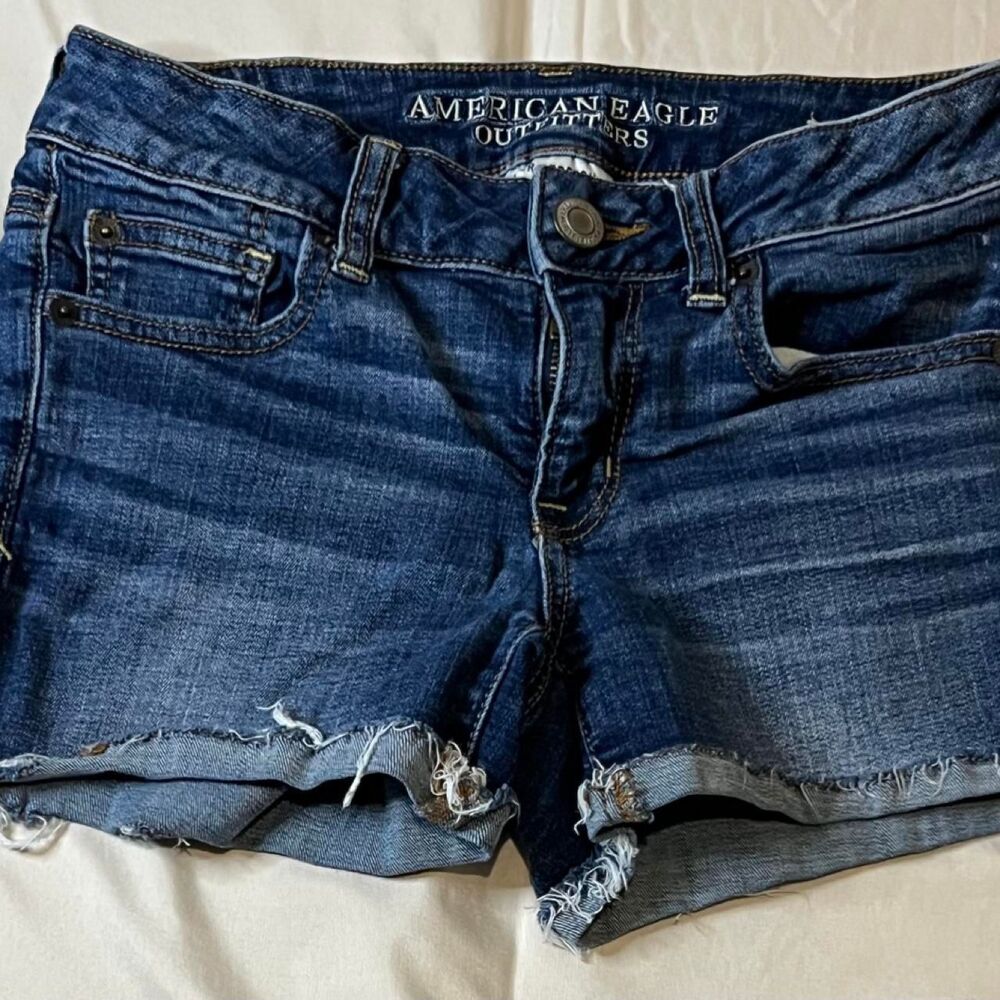 American-eagle Women's Blue and Navy Shorts